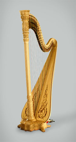 Harp rental Berlin Germany